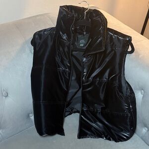 Black Puffer Vest